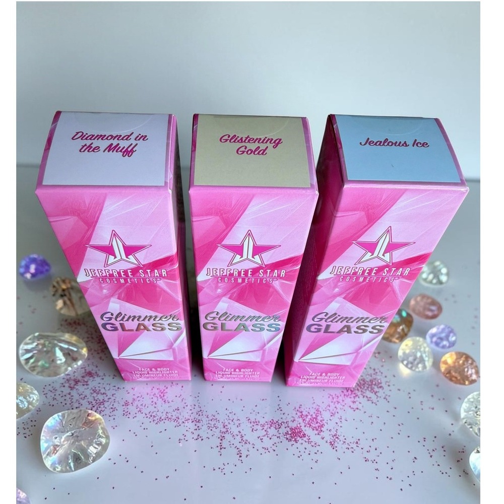 Jeffree Star Cosmetics - Glimmer Glass Liquid Highlighter SET! - *NIB*